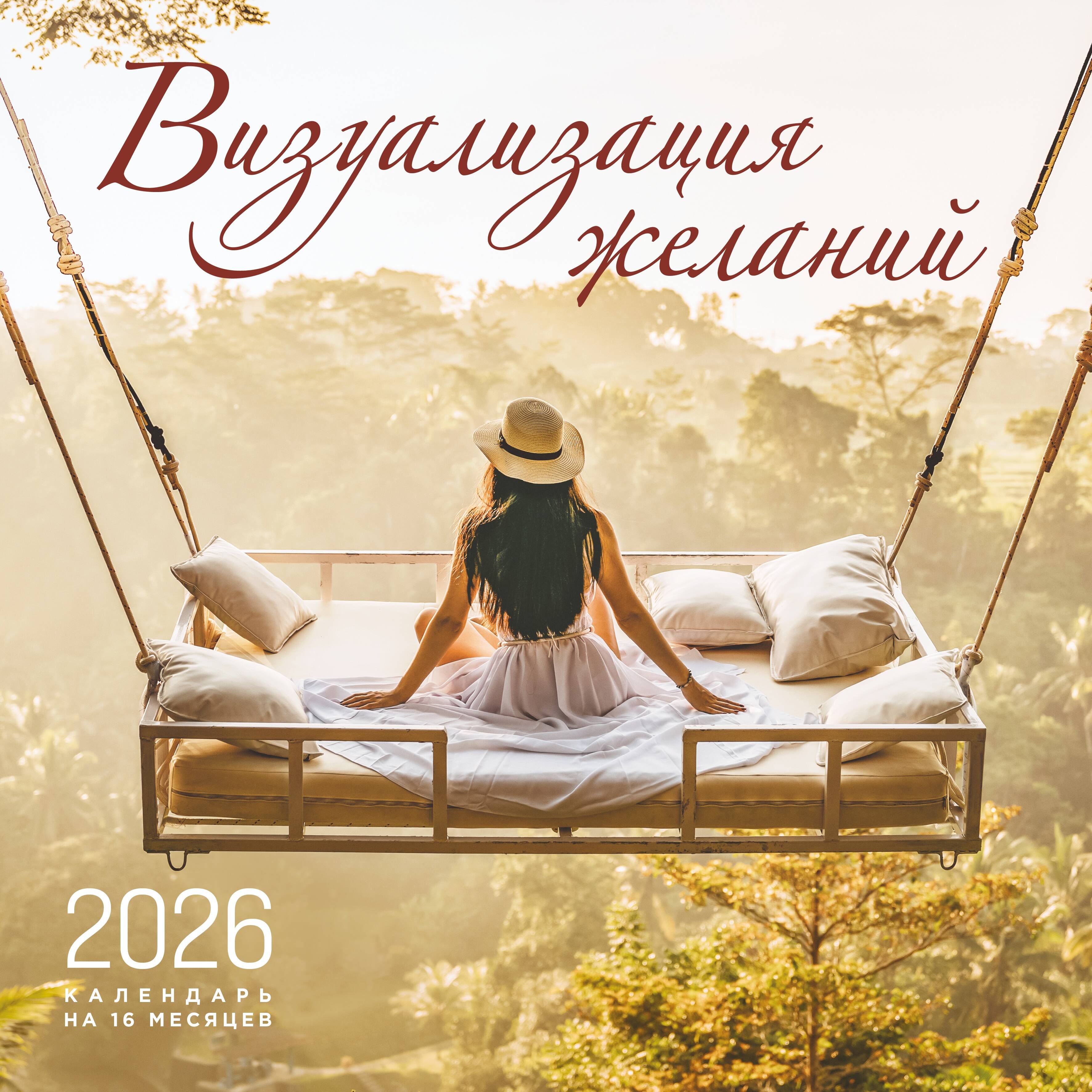 Norų vizualizacija. Sieninis kalendorius 16 mėnesių 2026 metams (300x300 mm)