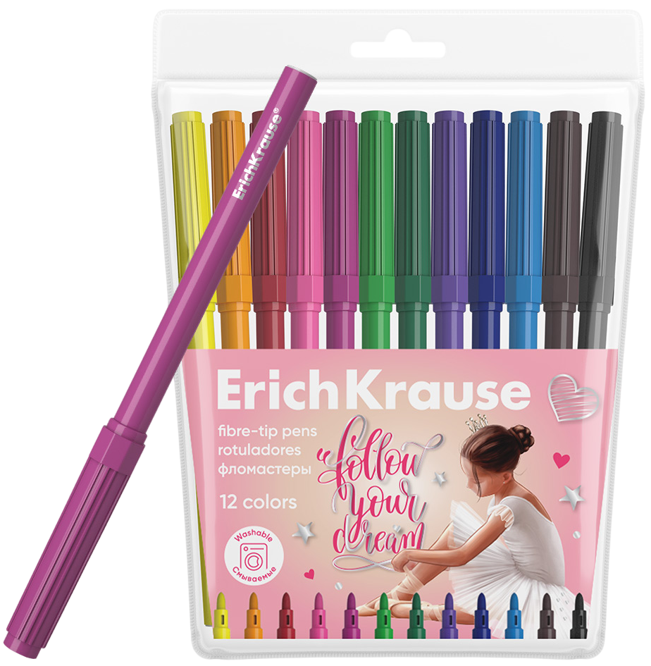 Flomāsteri - Pointes (12 krāsas)