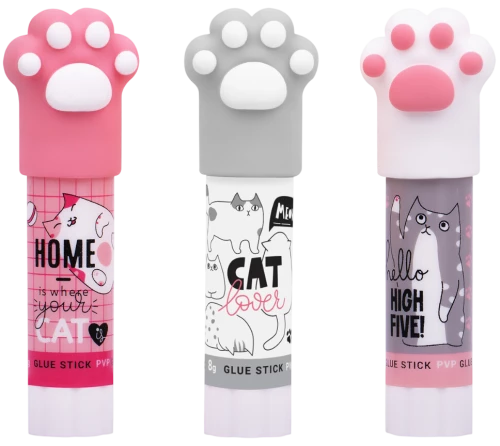 Клей-карандаш - Meshu Cats (8 гр.)