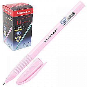 Długopis kulkowy - ErichKrause Stick Pastel, niebieski, w asortymencie