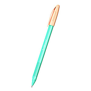 Długopis - ErichKrause Stick Pastel Bloom, niebieski, w asortymencie