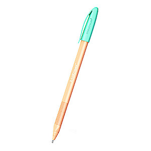 Długopis - ErichKrause Stick Pastel Bloom, niebieski, w asortymencie