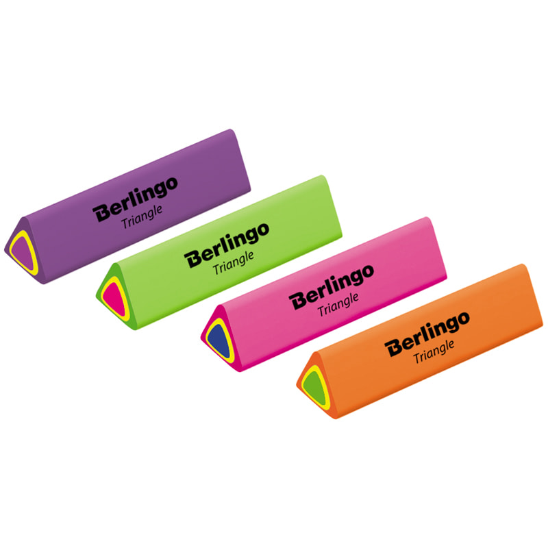Radiergummi - Triangle, in verschiedenen Ausführungen