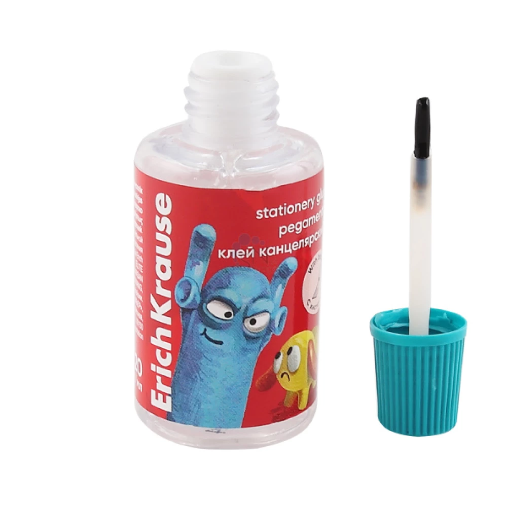 Клей с кисточкой - EasyStick Jolly Friends, в ассортименте