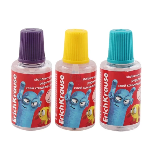 Клей с кисточкой - EasyStick Jolly Friends, в ассортименте
