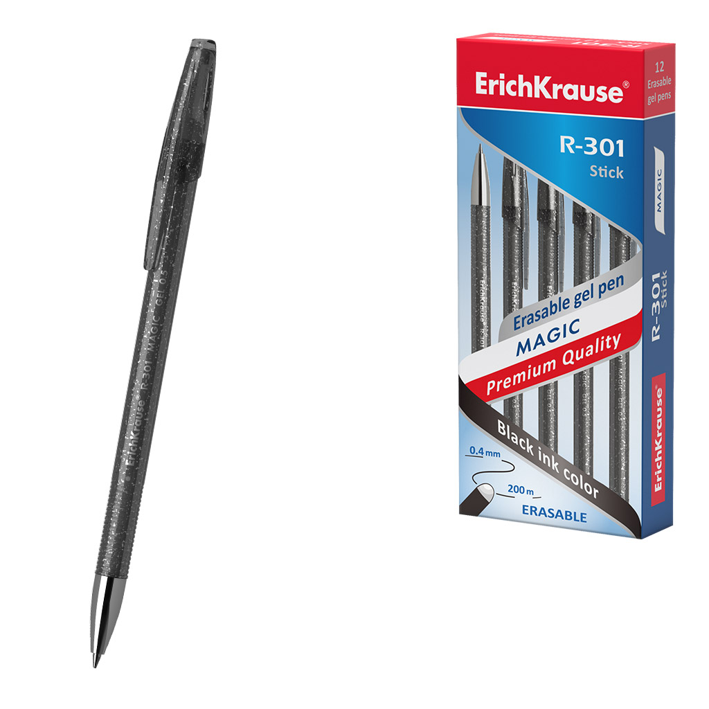 Ручка гелевая - Magic Gel Stick, черная