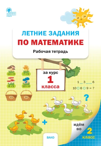Summer Mathematics Assignments for 1st Grade