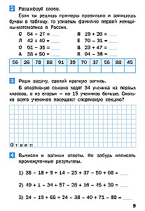 Letnie zadania z matematyki za kurs 2 klasy