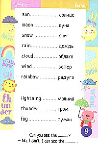 500 English Words. Vocabulary Trainer. Level 1