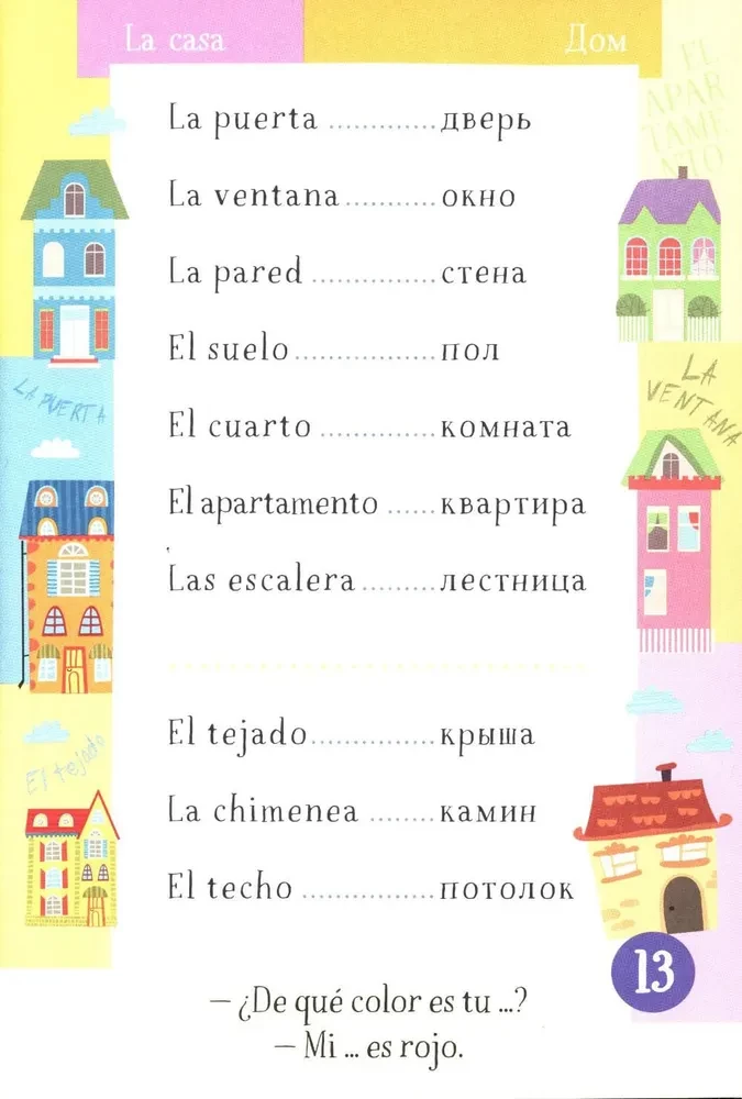 500 Spanish Words. Dictionary-Trainer. Level 1