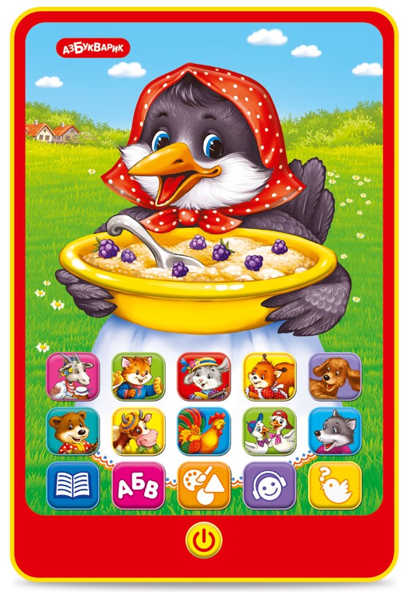 Der sprechende Tablet-PC Elster-Rabe