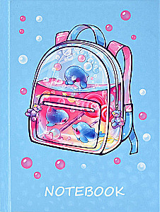 Notebook - Water Fantasy, A6, 48 sheets, lined