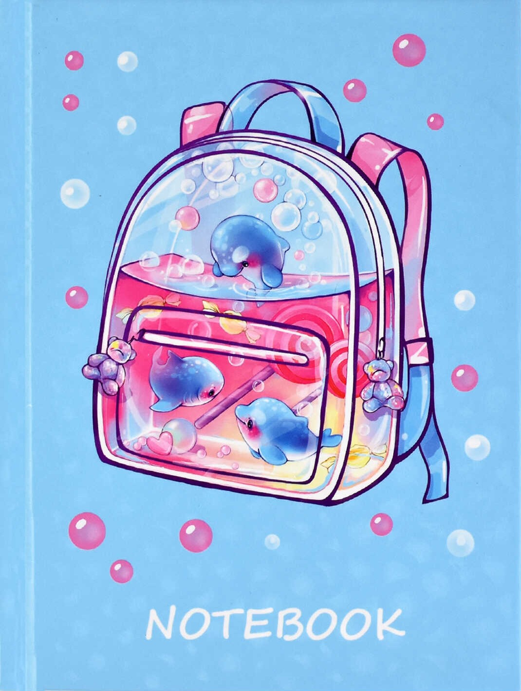 Notebook - Water Fantasy, A6, 48 sheets, lined