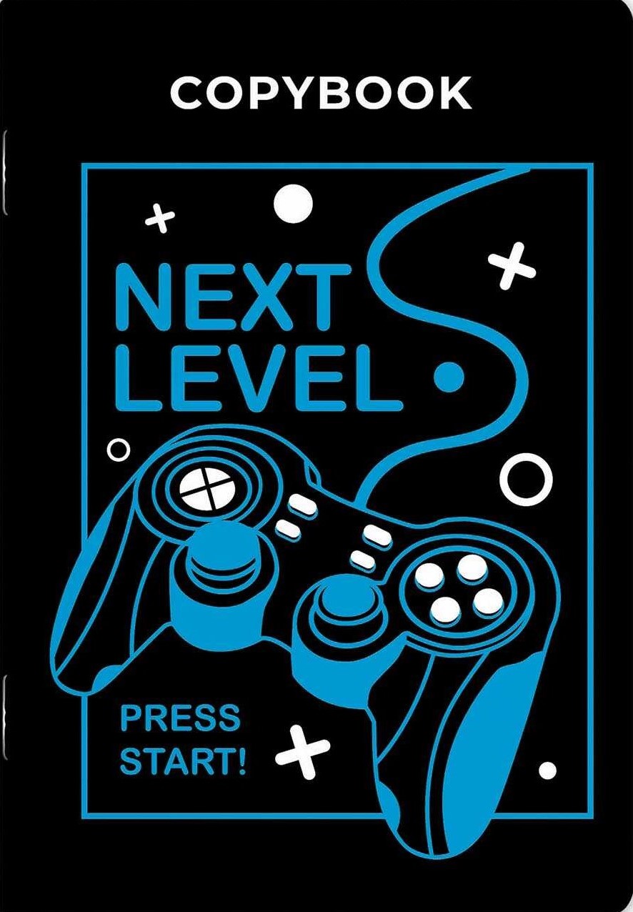 Notatnik - Zacznij grę, A5, 48 kartek, kratka