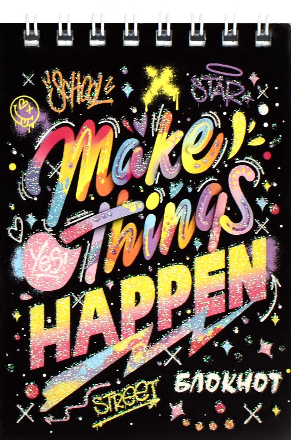 Notepad - Lettering, 40 sheets, grid