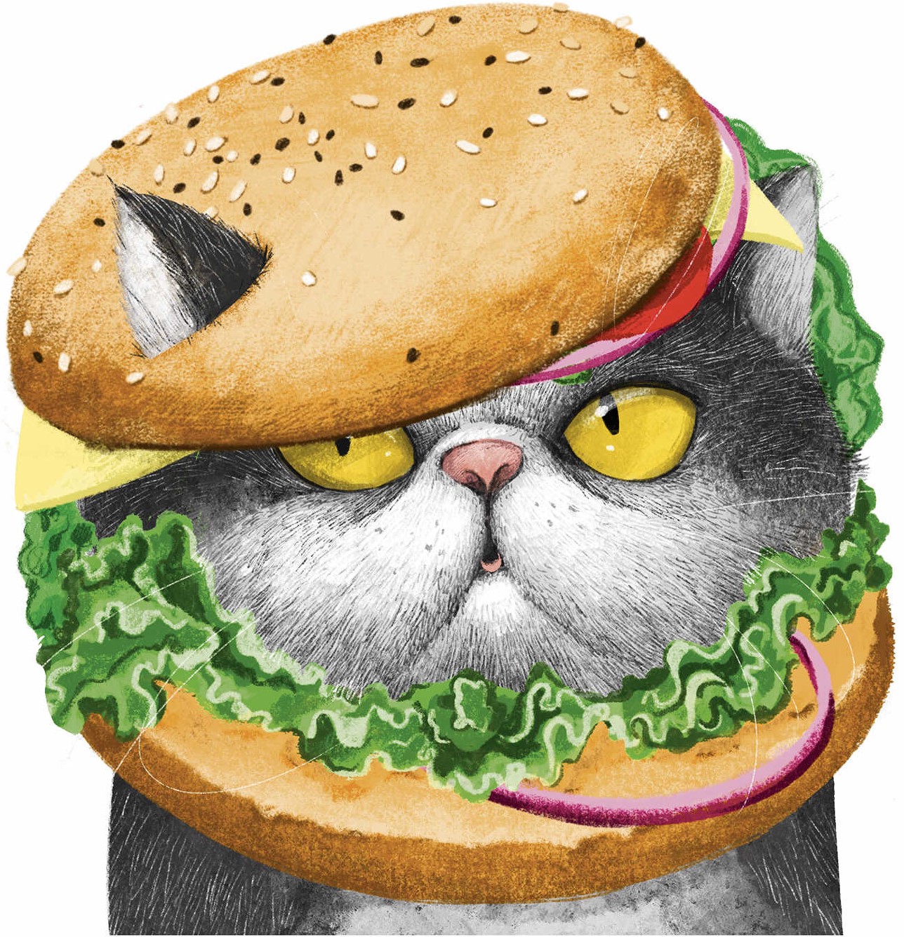 Notepad - Tasty Cat, 30 sheets