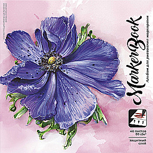 Drawing Album - Anemone, 40 Sheets