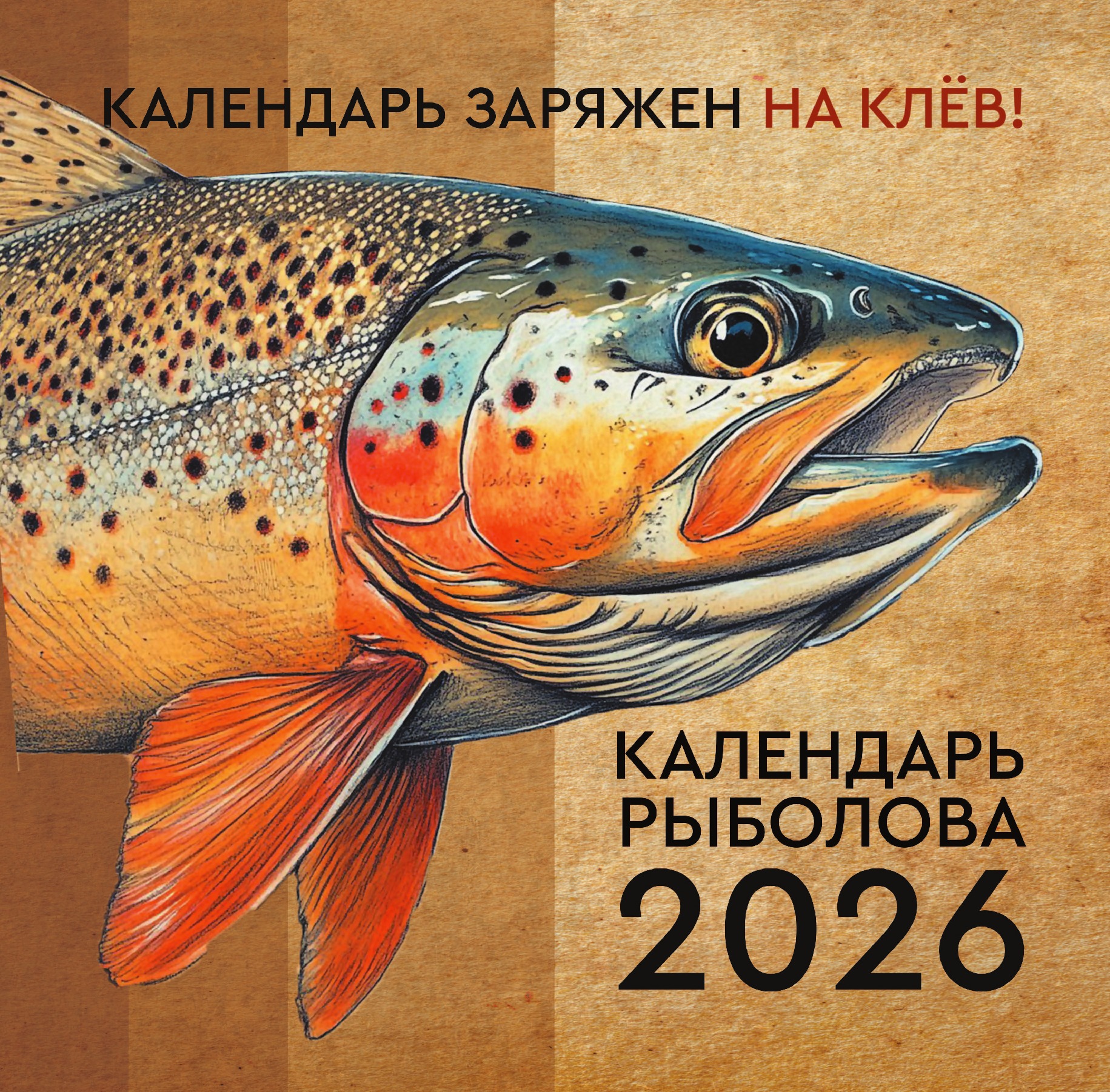 Anglerkalender für das Jahr 2026