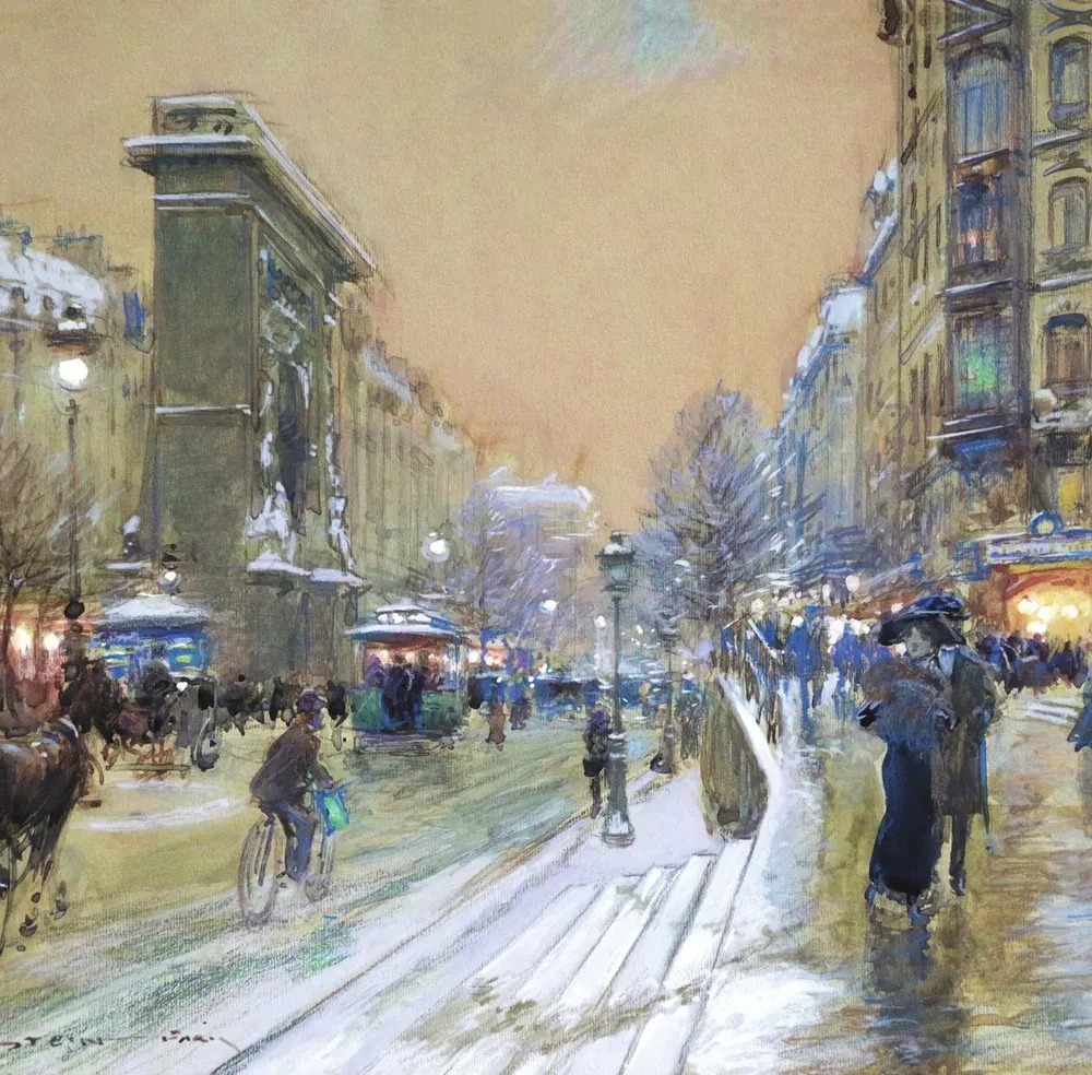 Paris - the city of arts. Wall calendar for 2026