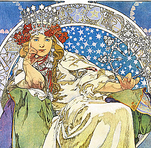 Alphonse Mucha. Wall Calendar for 2026