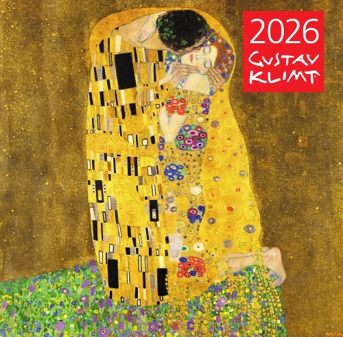Gustav Klimt. Wall Calendar for 2026