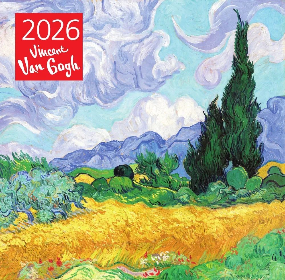 Vincent Van Gogh. Wall calendar for 2026