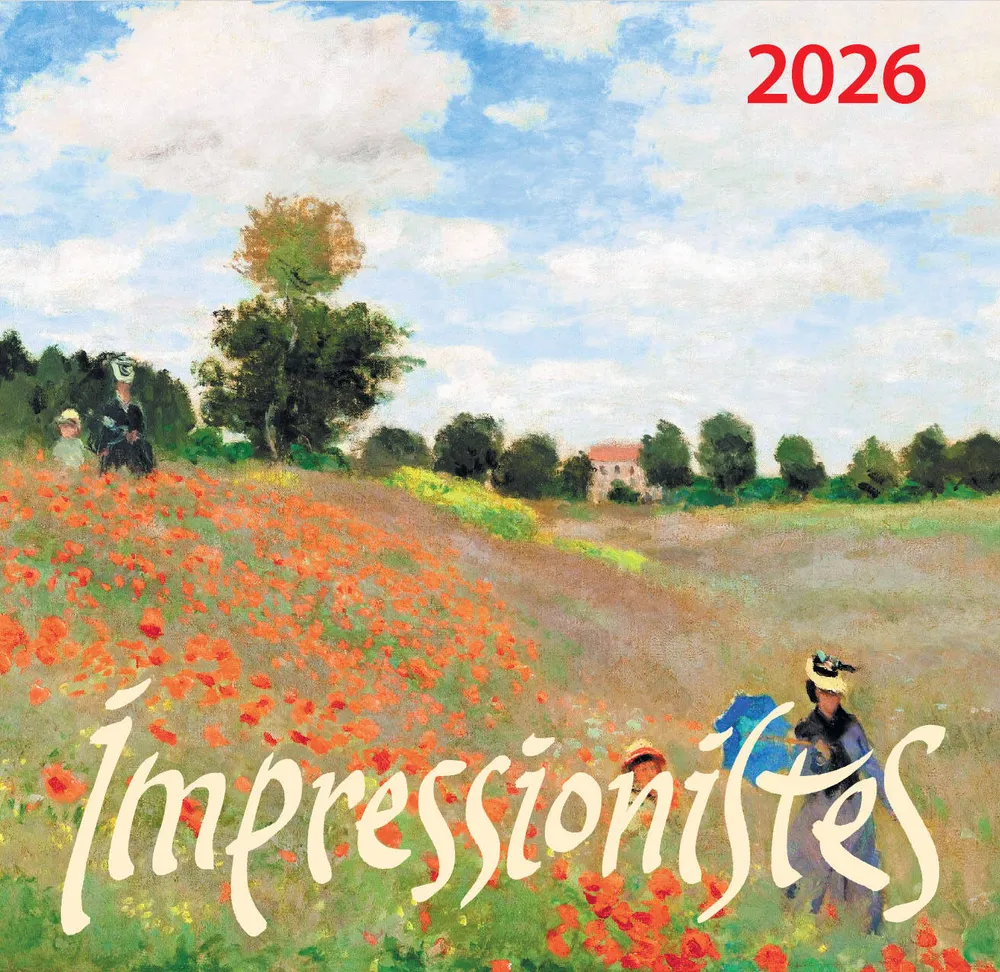 Impresionistai. 2026 metų sieninis kalendorius