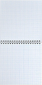 Notebook - Bright Skateboard, 60 Sheets, Grid