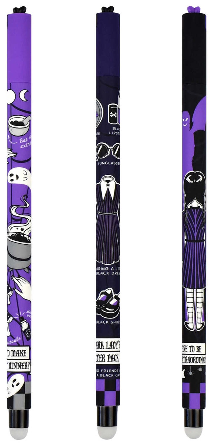 Ручка гелевая - Милая готика, синяя, в ассортименте