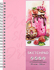 Sketchpad - Dessert, A5, 40 sheets