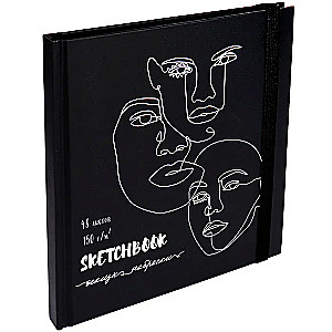 Sketchbook. Lines of Faces