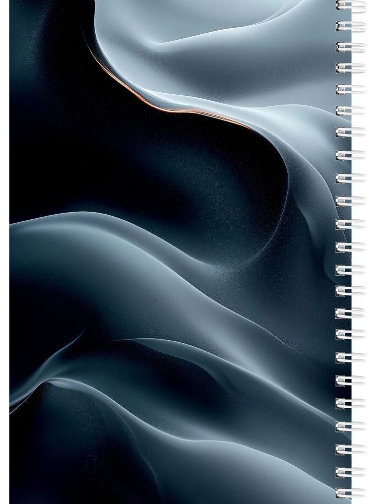 Spiral Notebook A5. Abstract Waves
