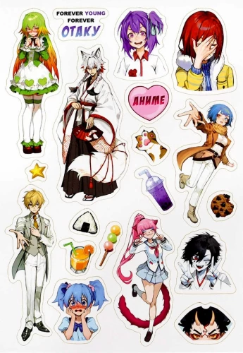Sticker Set - Stickers for Fans
