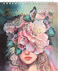 Sketczpad - Delikatny kwiat, 30 arkuszy