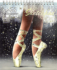 Sketchpad - Shiny Pointe Shoes, 30 sheets