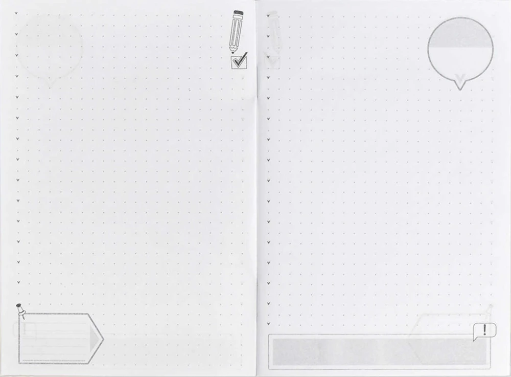 Notebook - Phrases with Character, 40 Sheets