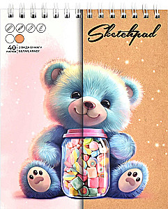 Sketchpad - Mishutka, 40 sheets