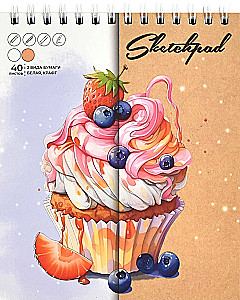 Sketchpad - Muffin, 40 sheets