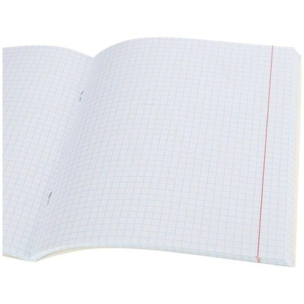 Notizbuch im Karomuster. Stadt in rosa Farbe