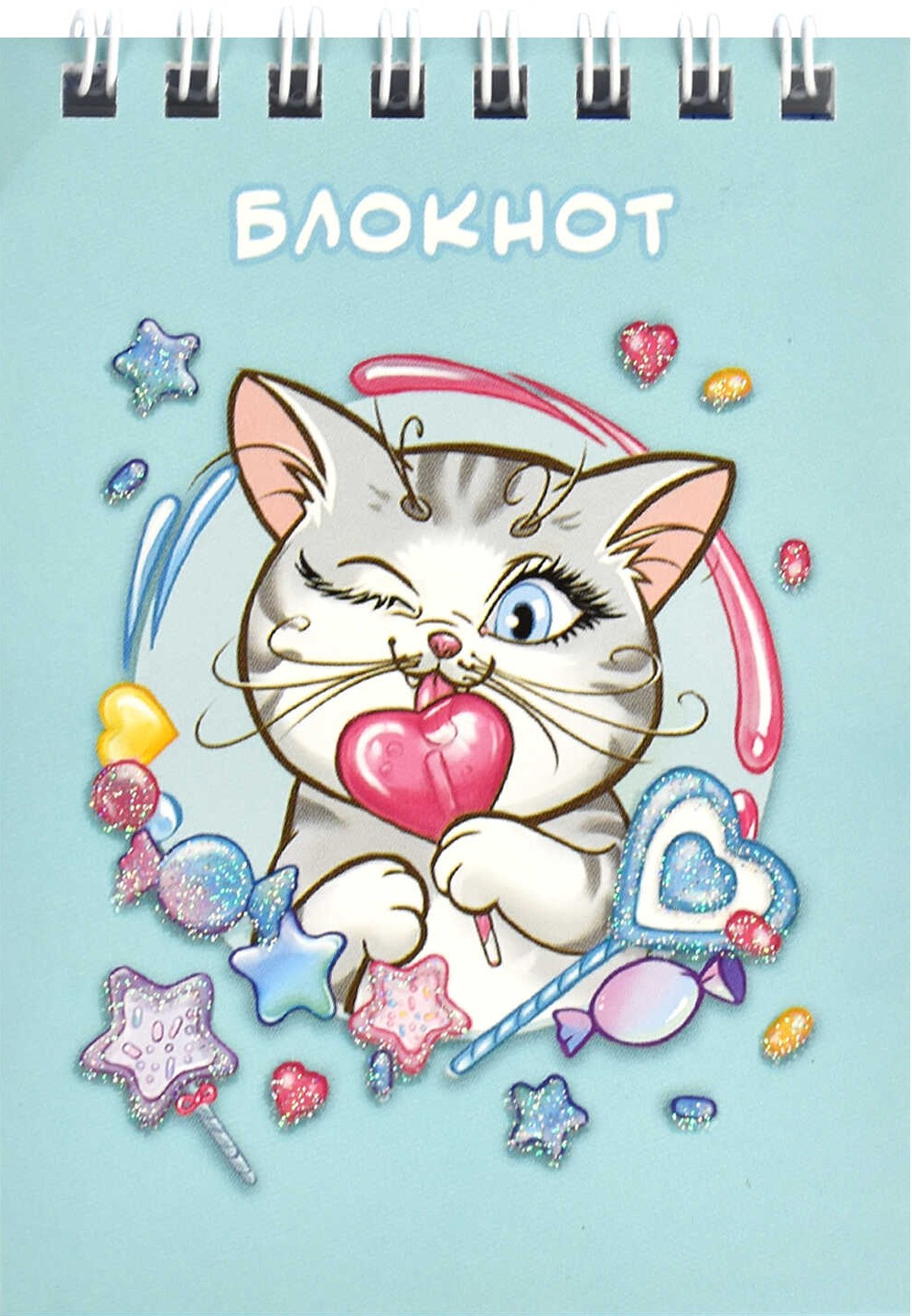 Notebook - Sweet Tooth, A7, 40 sheets, grid