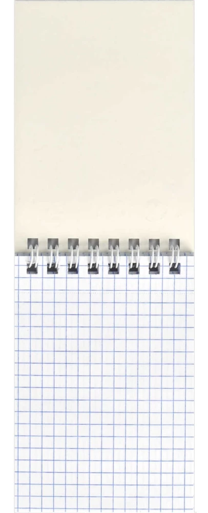 Notepad - Girl with a Panda, A7, 40 sheets, grid