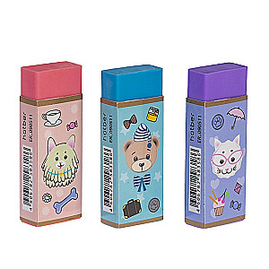 Eraser - Teddy Friends, assorted