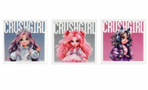 Eraser - Fashion Girls, assorted