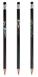 Graphite Pencil - Robots, Assorted
