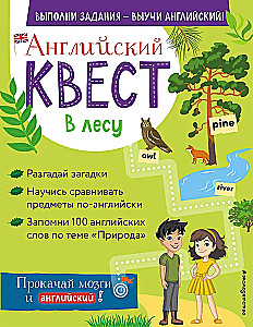 Английский квест. В лесу. Степени сравнения прилагательных и 100 полезных слов