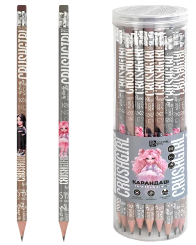 Black Graphite Pencil - Beauty, Assorted