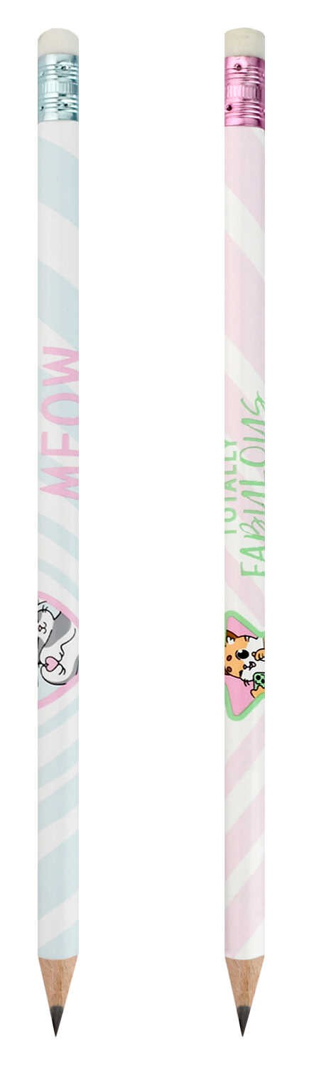 Zīmulis melnā grafīta - Kaķīši un draugi, dažādība