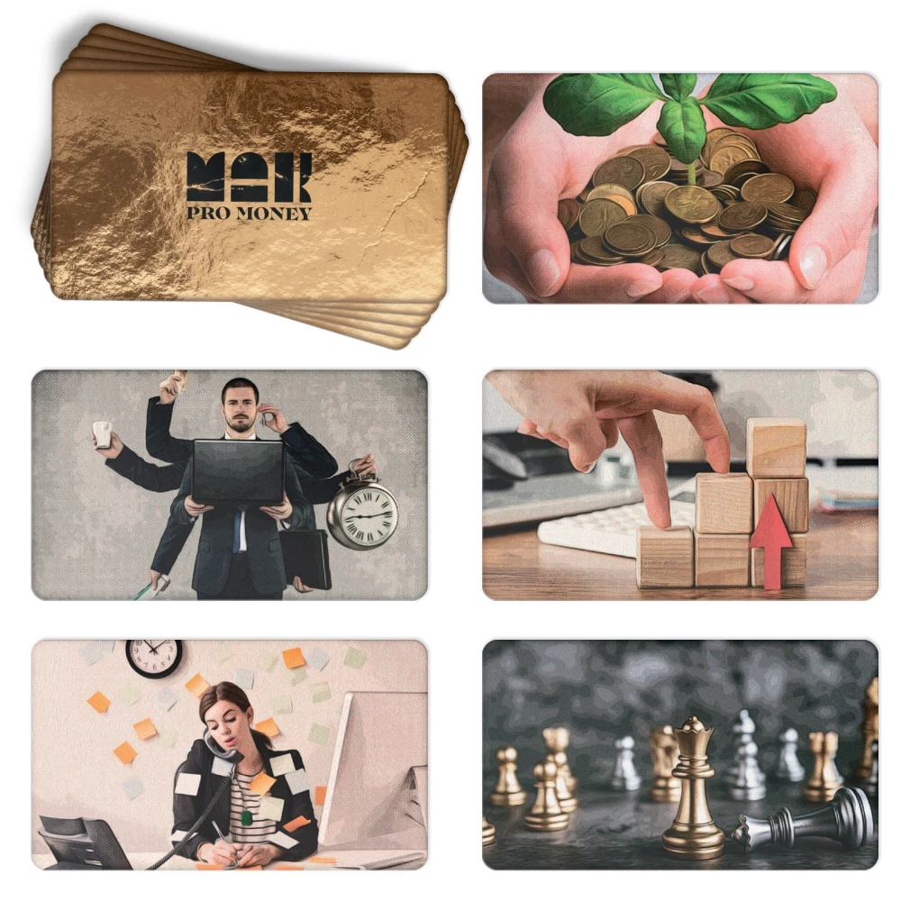 Metaphorische assoziative Karten - PRO MONEY, 50 Karten