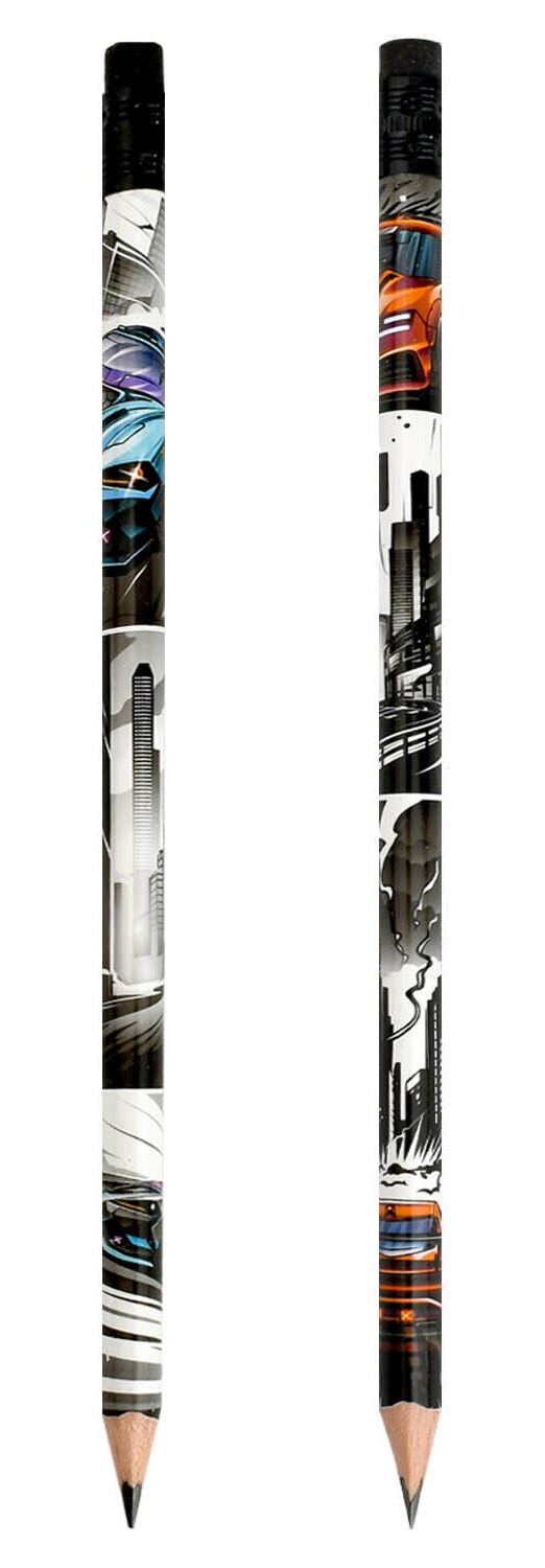 Zīmulis melnā grafīta - Sacensības, dažādībā