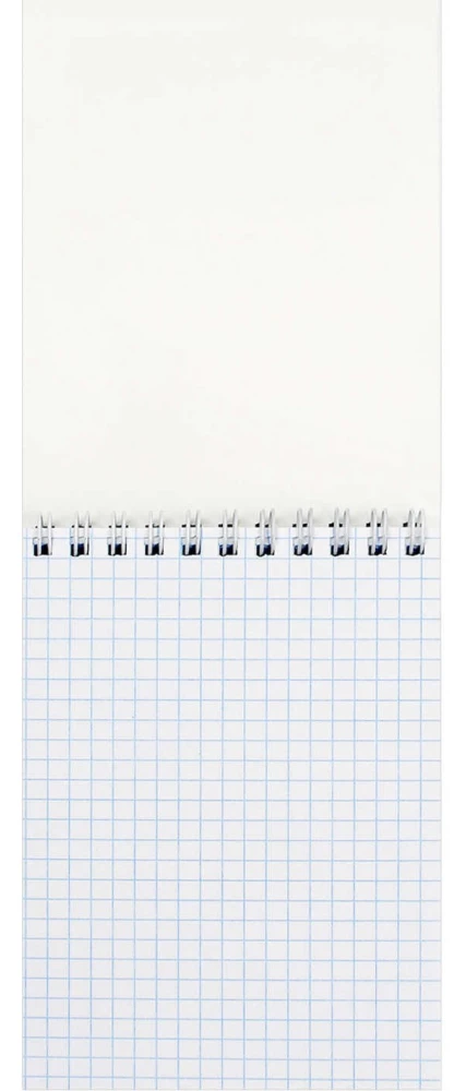 Notepad - Cat and Lavender, A6, 96 sheets, grid